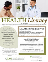 Health Literacy - ONLINE WORKSHOP- February 28, 2023